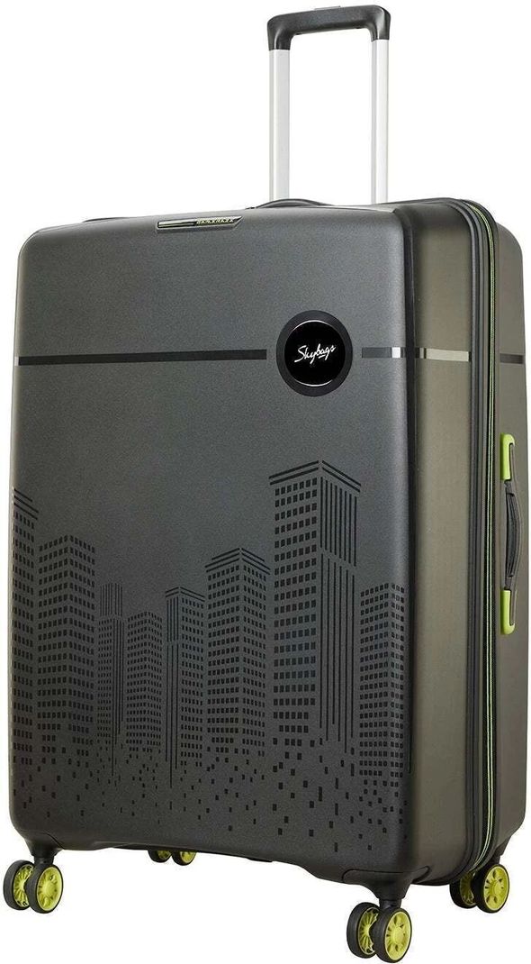 SKYBAGS Small Check-in Suitcase (55 cm) 8 Wheels - CITYSCAPE - Black - Image 7