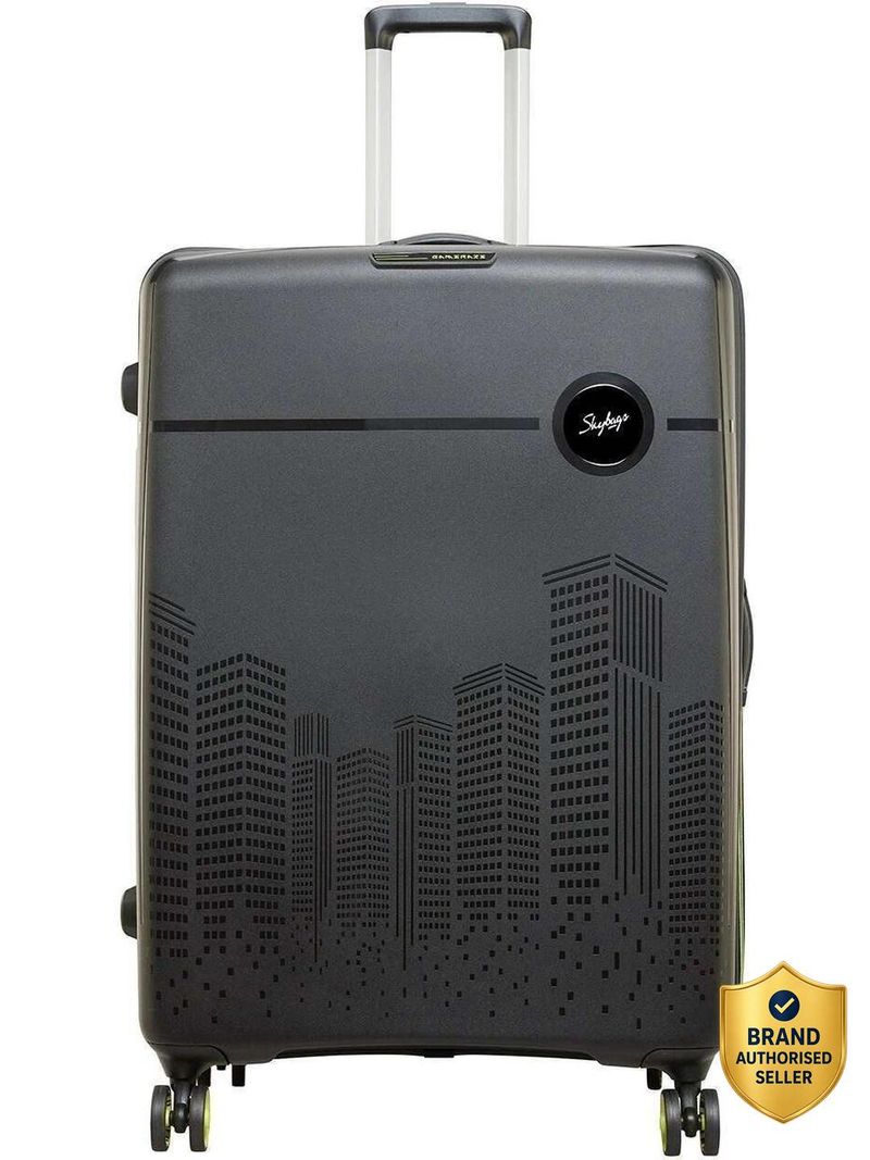 SKYBAGS Small Check-in Suitcase (55 cm) 8 Wheels - CITYSCAPE - Black - Image 3