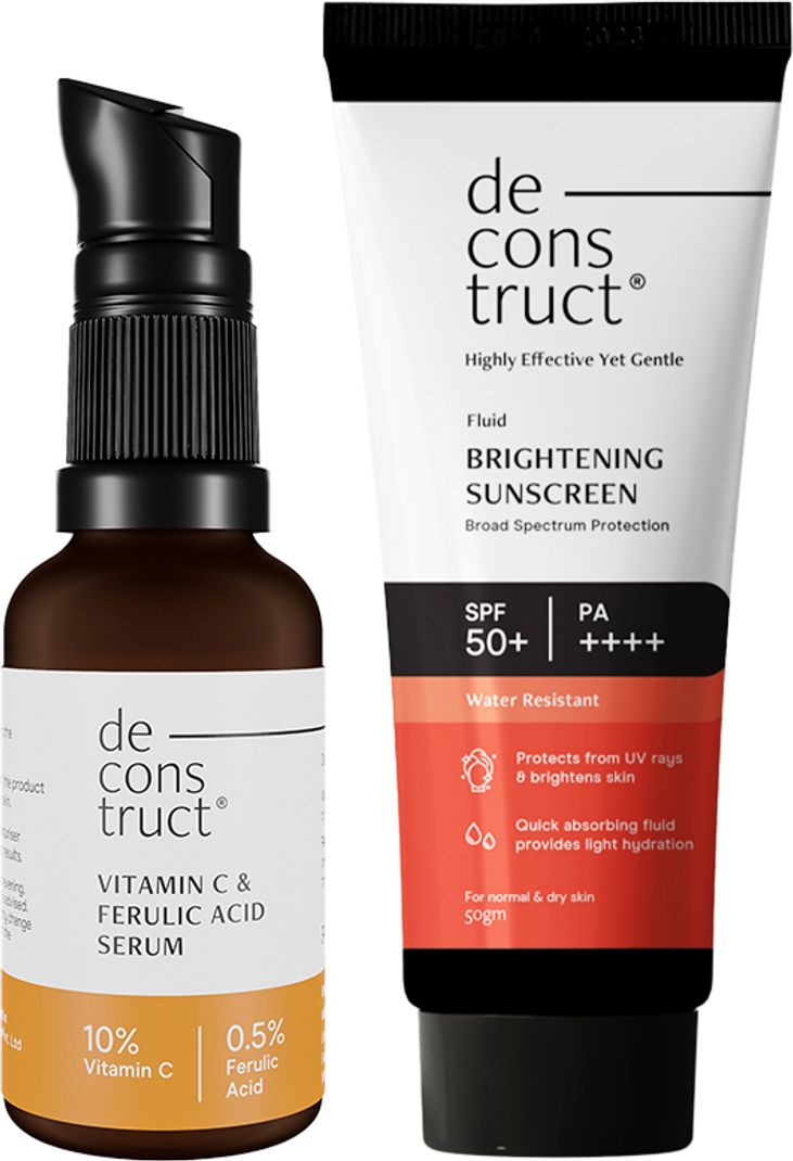 Deconstruct SPF 50 PA+++ Brightening Sunscreen Duo with Vitamin C - Image 5