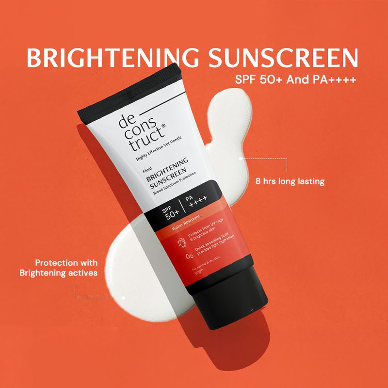 Deconstruct SPF 50 PA+++ Brightening Sunscreen Duo with Vitamin C - Image 8