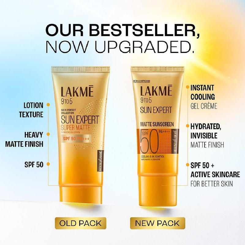 Lakmé Sun Expert Ultra Matte Lotion SPF 50 PA++++ 50ml - Image 3