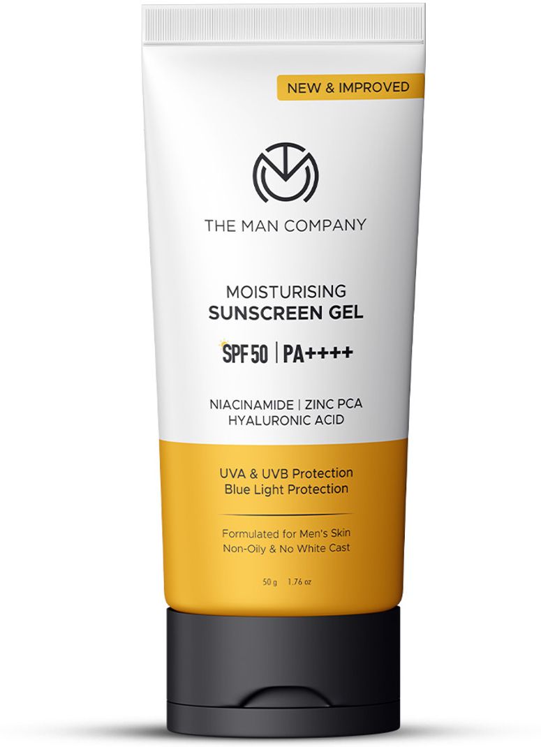 THE MAN COMPANY Sunscreen SPF 50 PA++++ Gel 50g - Image 5