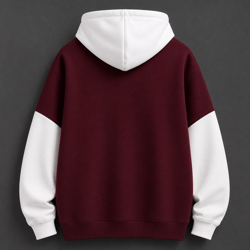 Vaishnavi Fashion Men & Women Full Sleeve Color Block Hooded Sweatshirt - Image 7