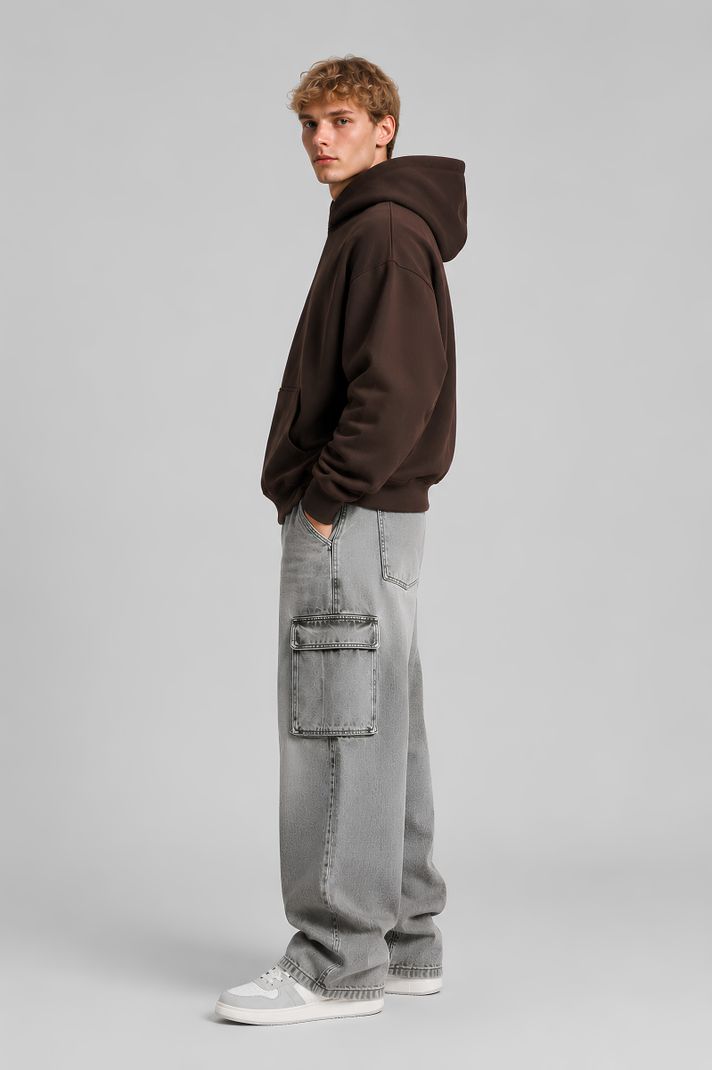 Eikon Fashion Men & Women Full Sleeve Solid Hooded Sweatshirt - Image 4