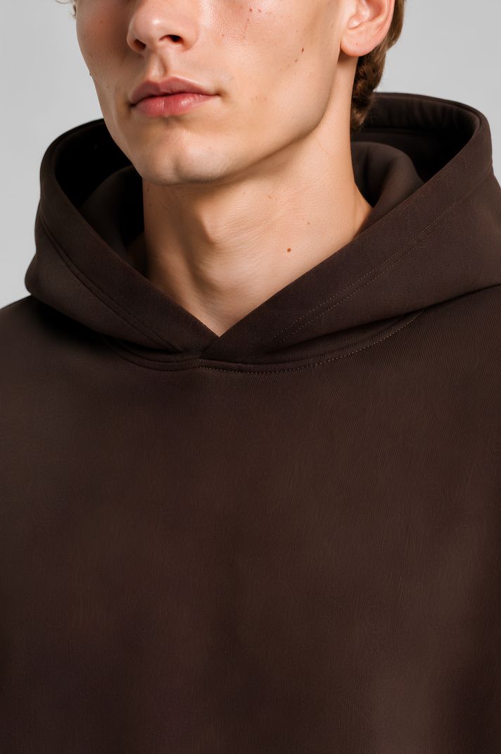 Eikon Fashion Men & Women Full Sleeve Solid Hooded Sweatshirt - Image 5