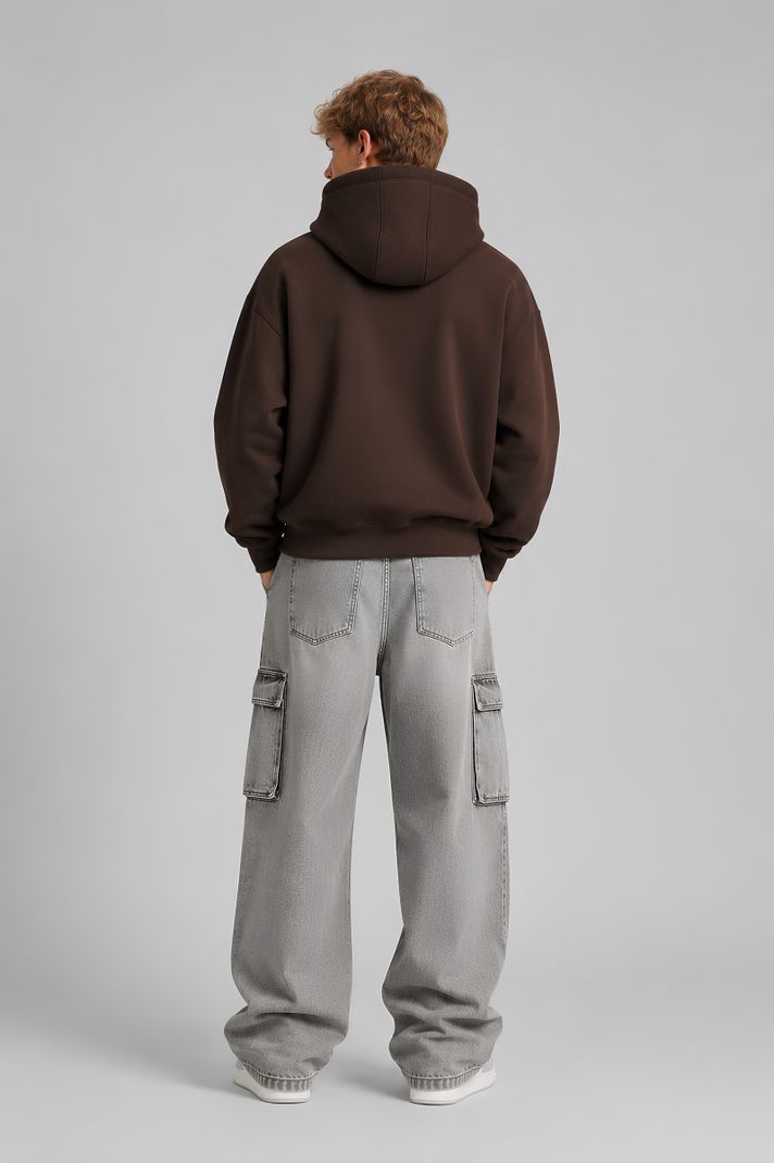 Eikon Fashion Men & Women Full Sleeve Solid Hooded Sweatshirt - Image 3