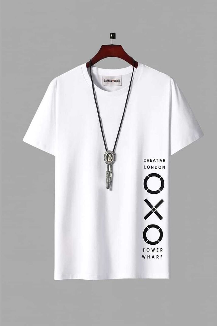 CONVENTIONAL ATTITUDE Pack of 3 Men Printed Round Neck Reversible Polyester Black T-Shirt - Image 8