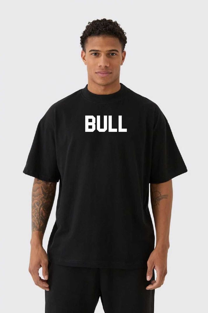 Smosh Men Printed Round Neck Cotton Blend Black T-Shirt - Image 6