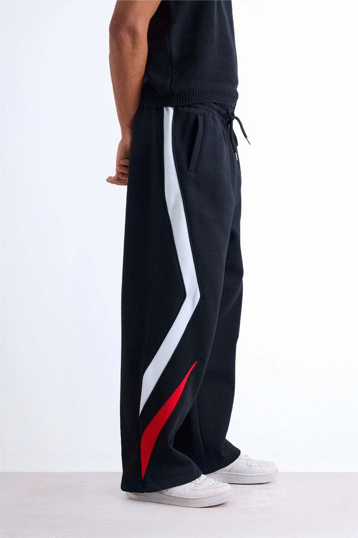 Bonkers Corner Men Striped Multicolor Track Pants - Image 8