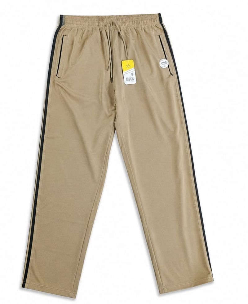 Ansaritextile Men Striped Beige Track Pants - Image 5