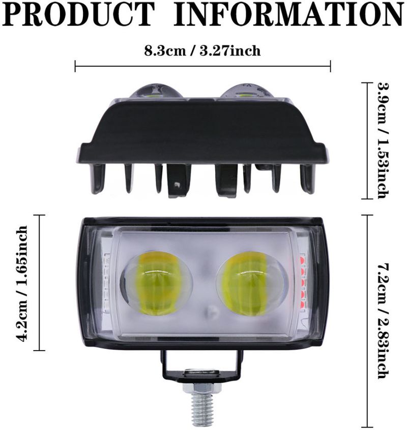 AutoPowerz LED Fog Lamp (Universal, Pack of 1) - Image 6
