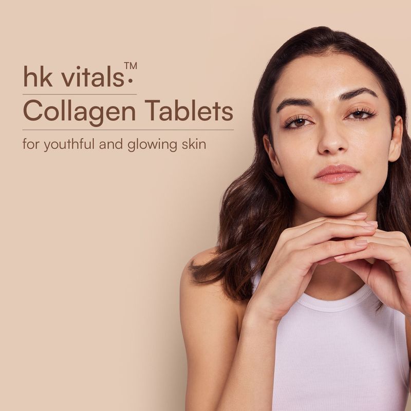 hk vitals Marine Collagen Peptides 3000mg with Vitamins C, E & Biotin - Image 4
