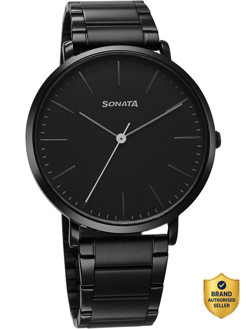 SONATA Elevated Workwear Analog Watch for Boys 77150NM01 - Image 5