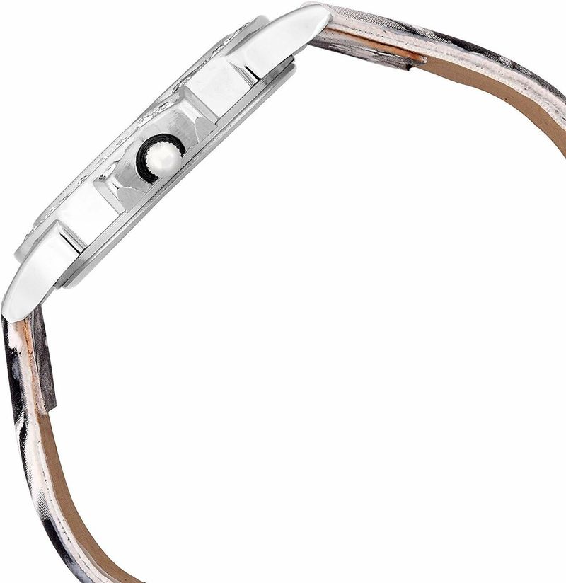 Shivark Analog Couple Watch Black & White Dial Bracelet - Image 8