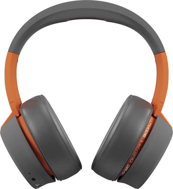 SonicLamb Over-Ear Headphones with Subwoofers, Ember Grey - Image 3