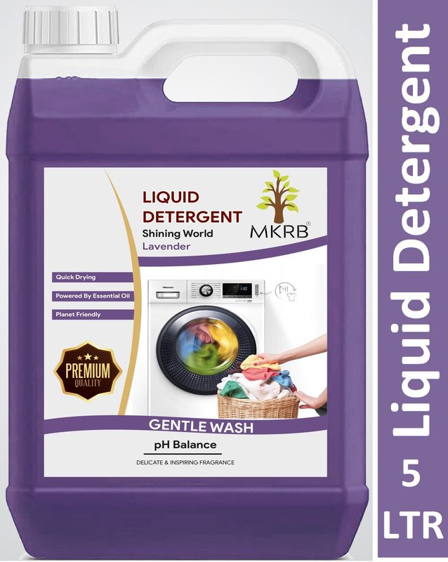 MKRB top load and front load liquid detergent, machine, Wash Detergent . Lavender Liquid Detergent (5000 ml) - Image 5