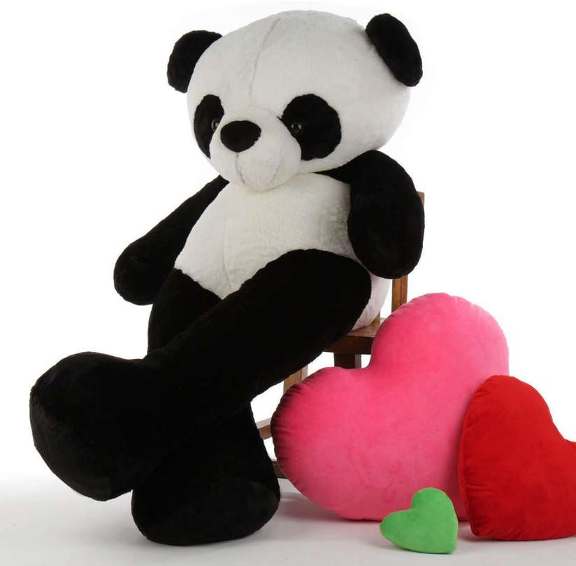 Feet Panda Velvet Soft Plush Teddy Bear for Birthday and