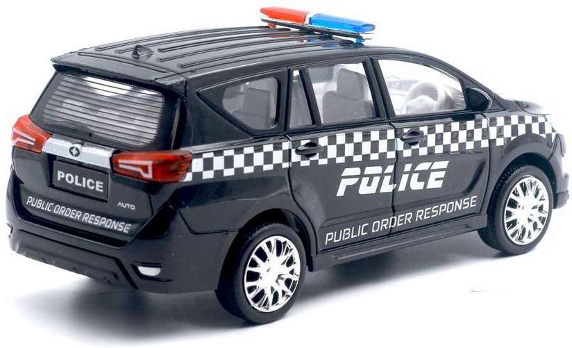 Centy Toys Police Order Response Innova Crysta Pull Back Car Toy