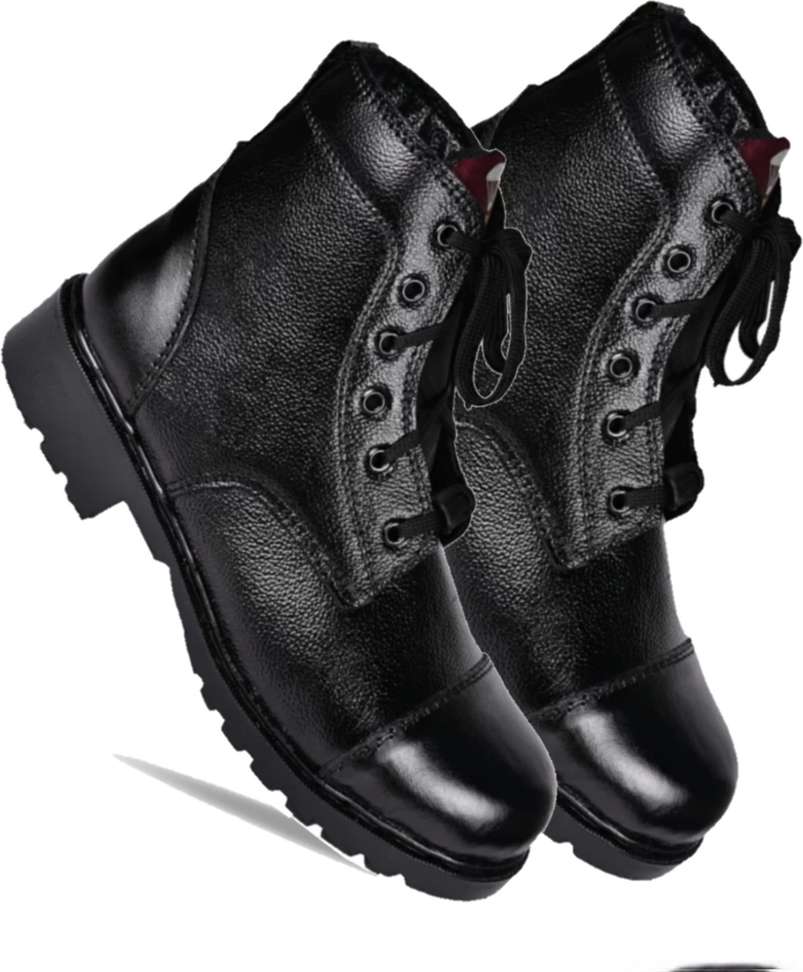 DMS Police NCC Army Military Tsf Boots Boots For Men Size (Black)  For Men