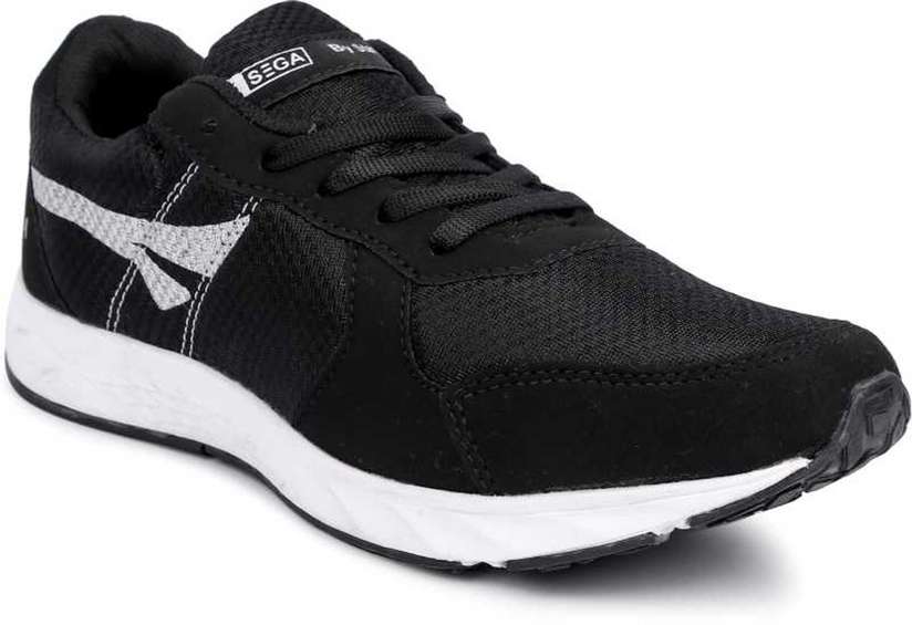 Sega black sports shoes Running Shoes For Men