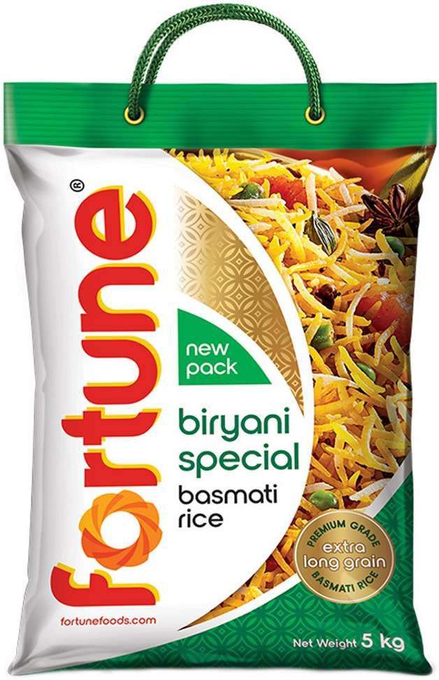 FORTUNE Biryani Special Basmati Rice (Long Grain) Price in India - Buy FORTUNE Biryani Special Basmati Rice (Long Grain) online at Shopsy.in - Image 3