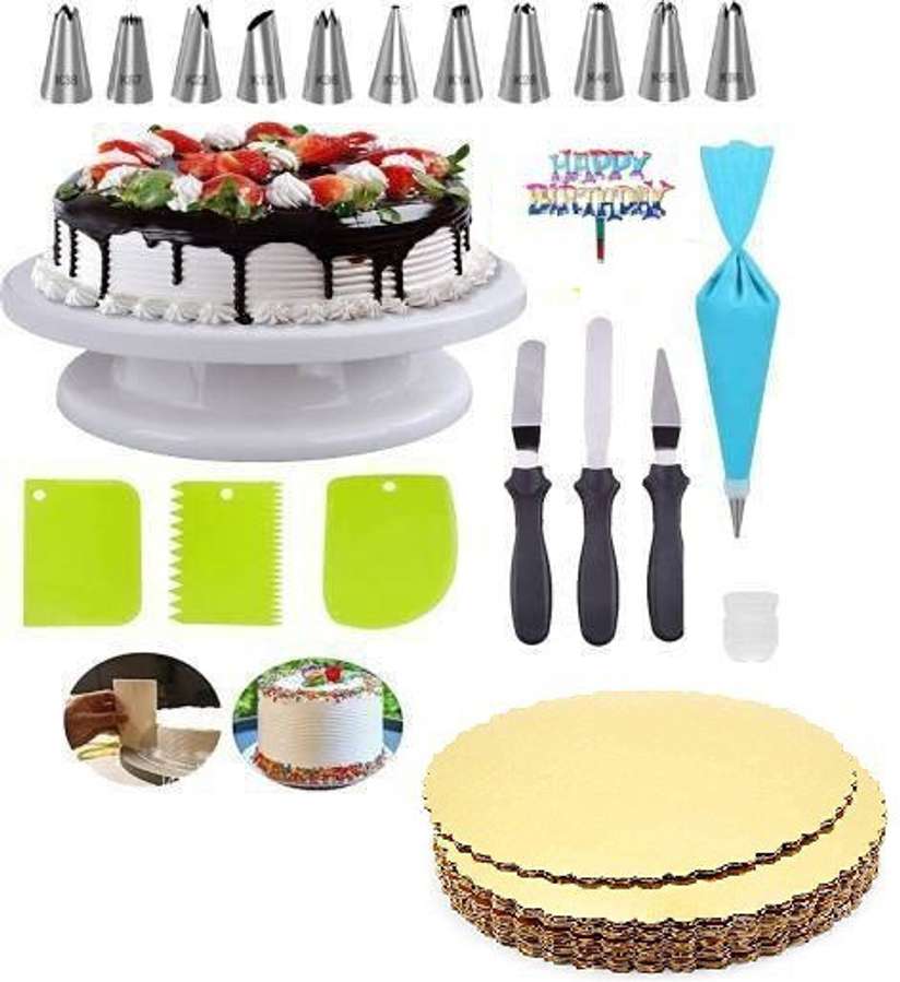 CAKE DECORATION SET 010 Icing set, Cake Making set, Cake Combo