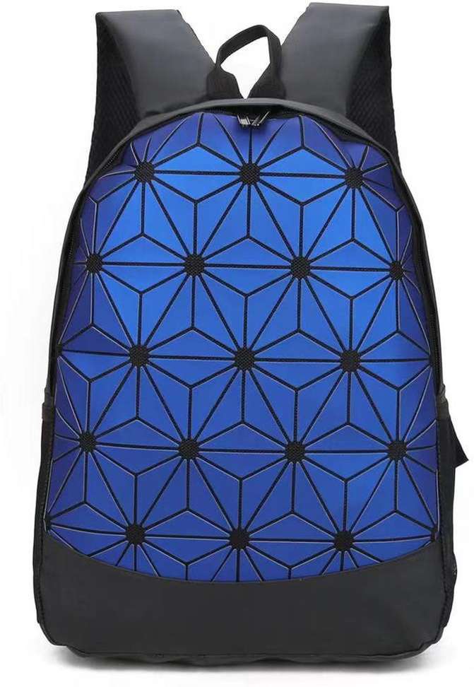 Shopsy.in | WANQLYN Multifunction Geometry Plain Book Bags For High School Waterproof Backpack - Backpack - Image 4