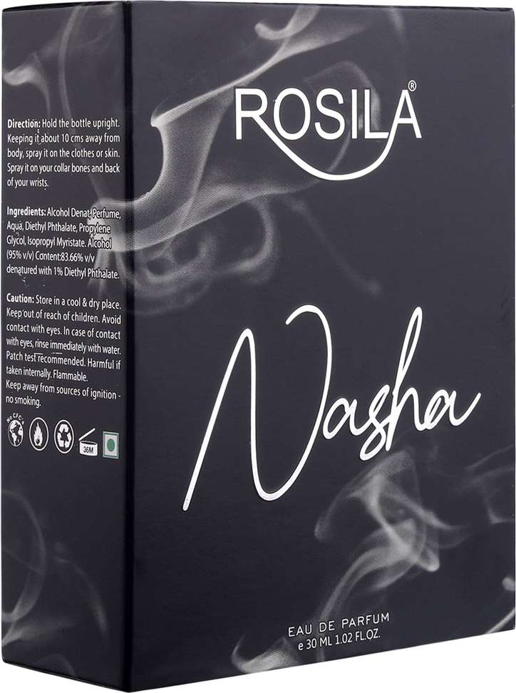 Rosila Nasha Black Code Perfume Intense Spark Passport Royal Long