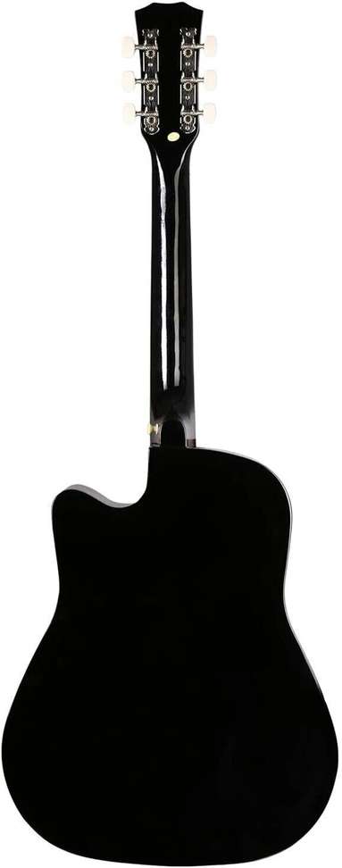 Shopsy Juarez JRZ38C/BK Acoustic Guitar Linden Wood Rosewood - Image 8