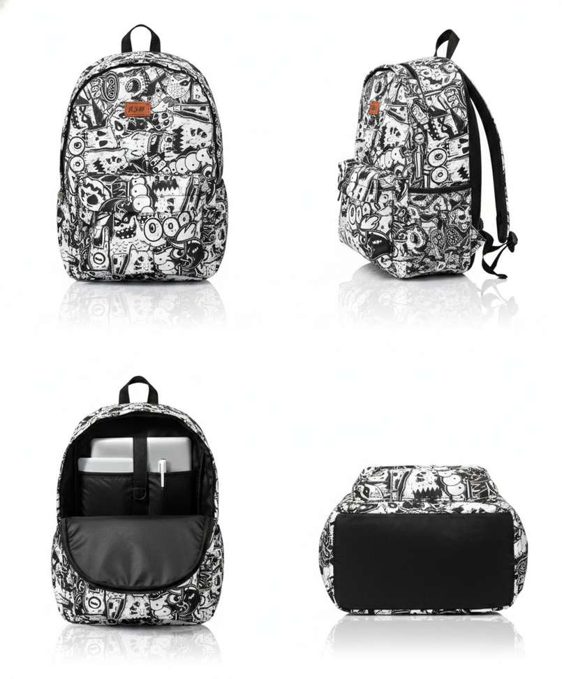 khatushyam collection Stylish women backpack 25 L Backpack White - Price in India | Shopsy.in - Image 4