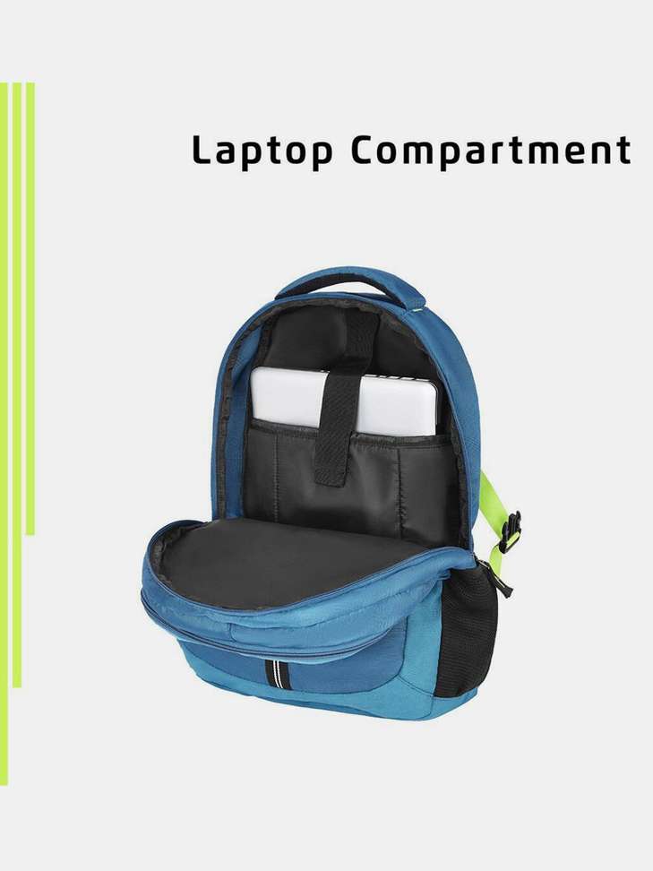 Shopsy Safari Ashper CB 30L Laptop Backpack Teal - Image 7