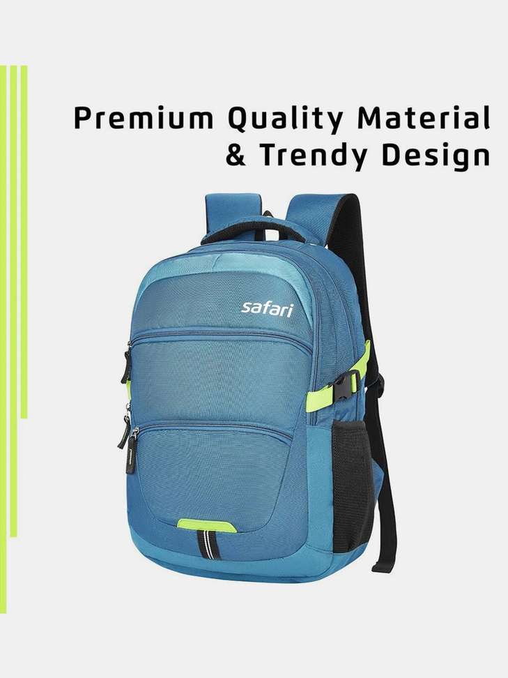Shopsy Safari Ashper CB 30L Laptop Backpack Teal - Image 6