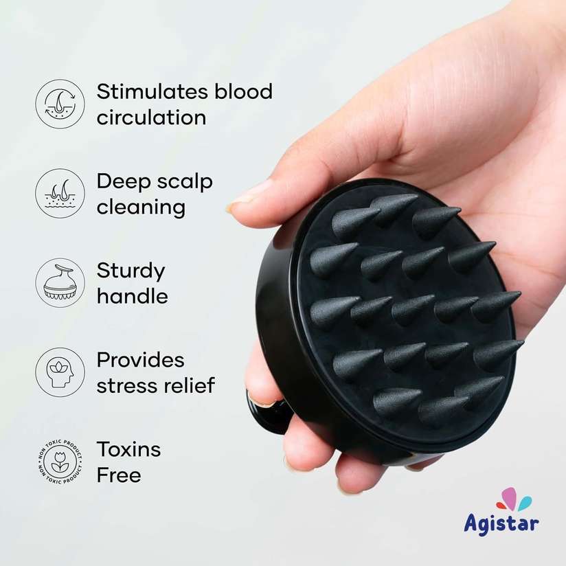 Shopsy Agistar Silicone Bath Scrubber 5-in-1 Set - Image 5