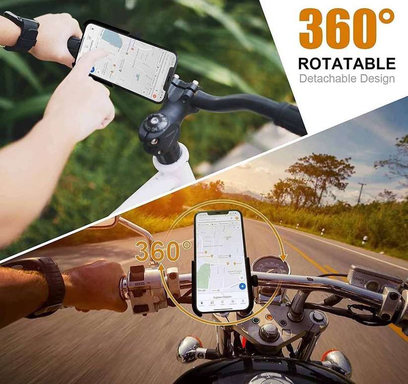 Vagary 360 Degree Metal Body Universal Mobile Holder for TVS Apache RTR 160 Bike Mobile Holder Price in India - Buy Vagary 360 Degree Metal Body Universal Mobile Holder for TVS Apache RTR 160 Bike Mobile Holder online at Shopsy.in - Image 4
