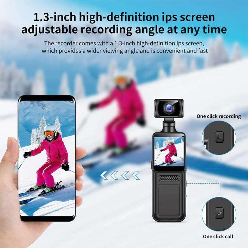 Shopsy QAWACHH Portable HD Body-Worn Camera 4G - Image 5