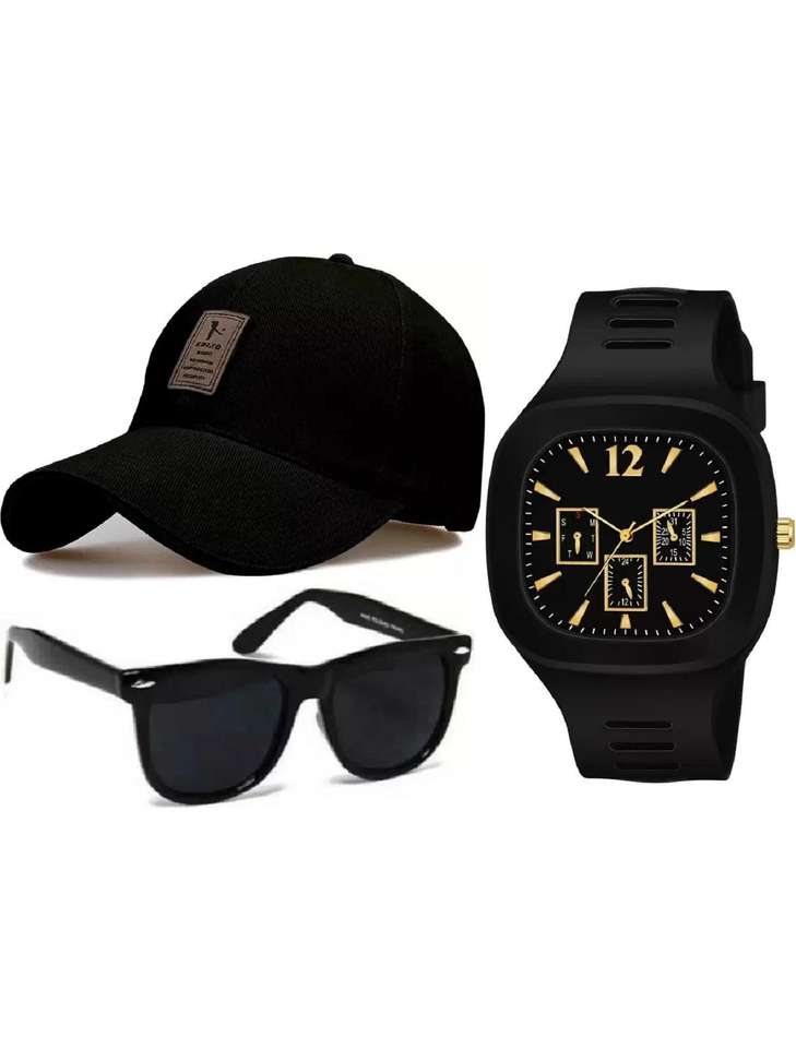 Shopsy Florida Solid Self Design Sports Cap - Image 2