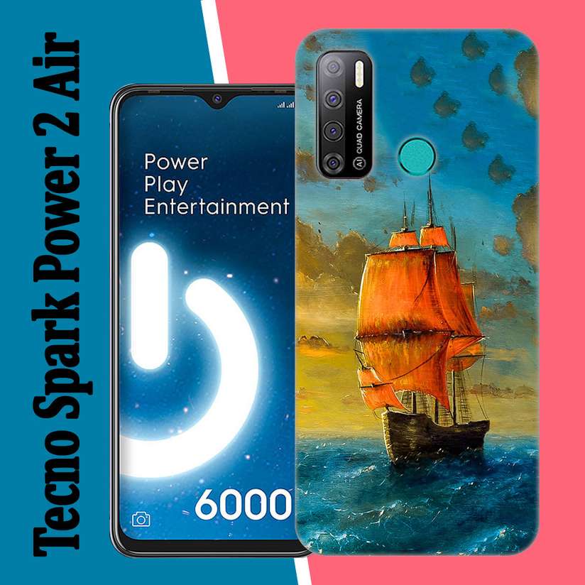 Tecno Spark Power Air back cover Tecno LC7 back cover Design