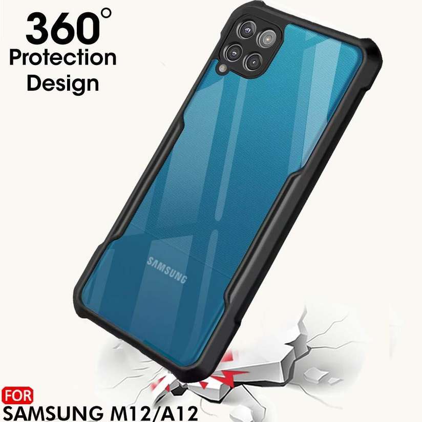 Samsung F12, Samsung A12, Samsung M12 Back Case Full Camera