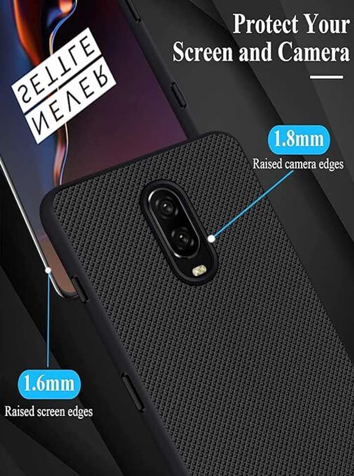 PrintCzar Rubber Back Cover for OnePlus 6T/7 - Image 4