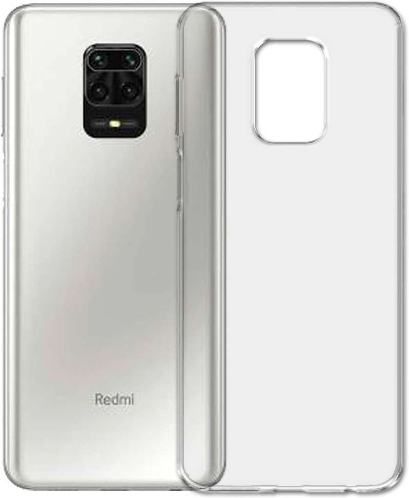 POCO M2 Pro Transparent Flexible Silicon back cover Silicon Back