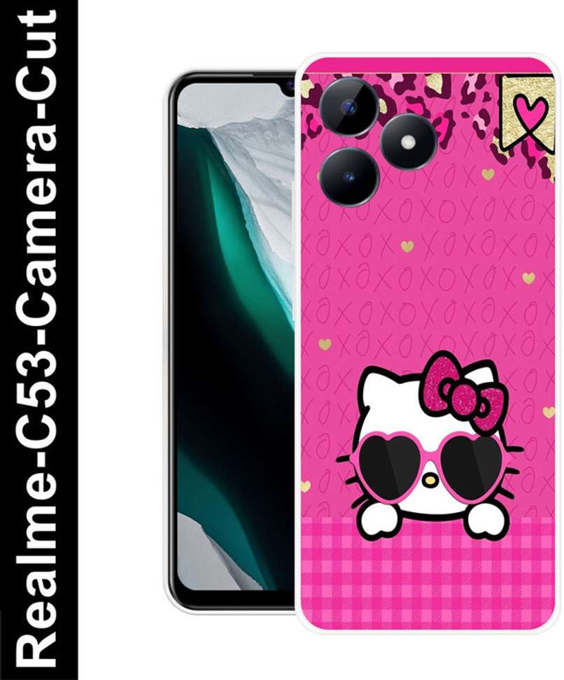 Realme C53, MICKEY MOUSE, DISNEY, CARTOON, CLUBHOUSE, COMIC Silicon Back  Cover