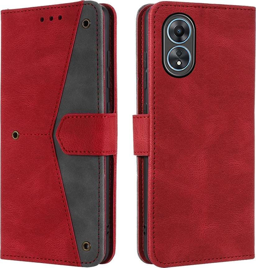 Custodia Oppo A98 5G TEYYOS - Cover Portafoglio Pelle Con Slot Carte