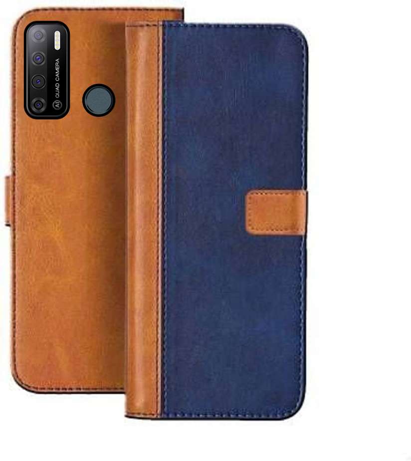 Tecno Spark Power Rubber, Plastic, Leather Back Cover Price in