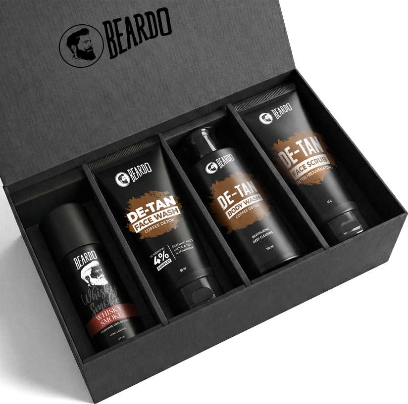 Shopsy BEARDO Ban The Tan Kit with Whisky Smoke Deo - Image 2