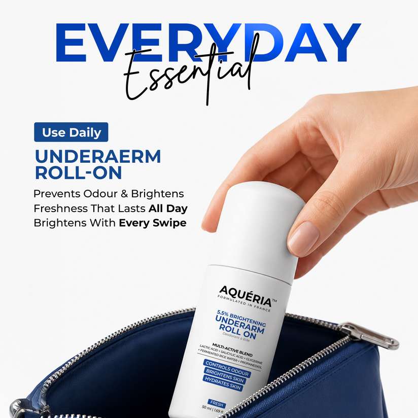 Shopsy Aqueria Multi Active Underarm Roll On 5.5% AHA BHA Niacinamide - Image 7