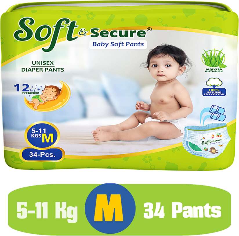 Pampers Active Baby Flipkart Pampers Medium SOFT SECURE Baby