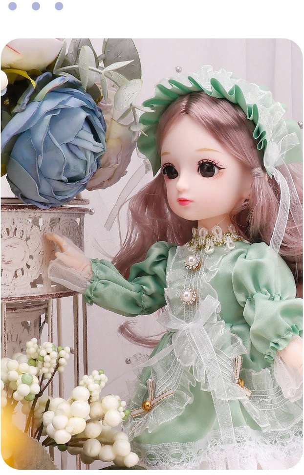 30cm Bjd Dolls for Girls 13 Movable Joint 30cm Doll (Multi Color