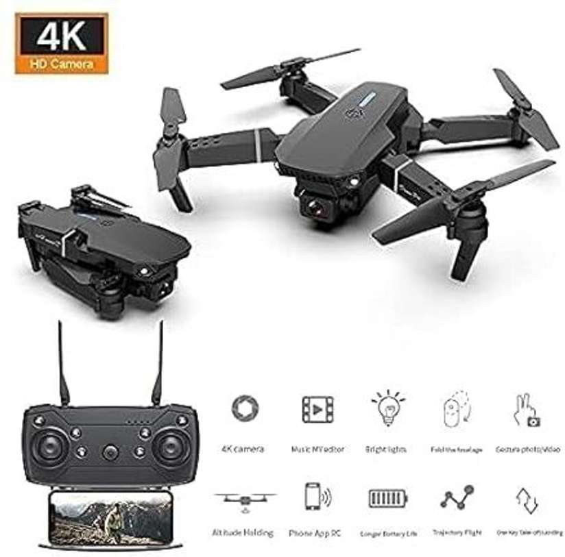 Shopsy DXP E88 PRO Drone Dual Camera Foldable - Image 3