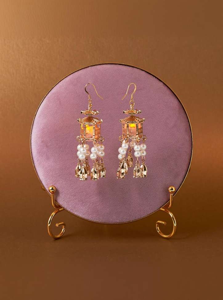 Shopsy Dressberry Lantern Earrings for Women & Girls - Image 2