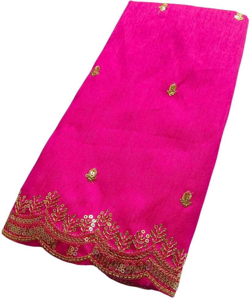 Silk Embroidered Blouse Material Price in India Buy Silk